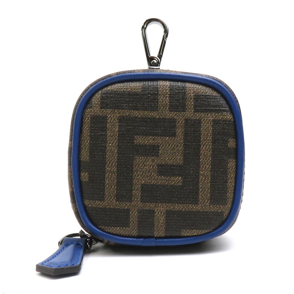 Auth Fendi Zucca Earphone Case Air Pods #302977F21B
